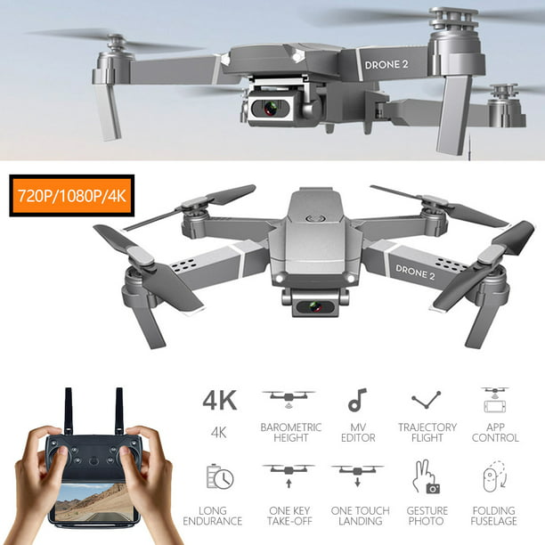 4K HD 1080P 720P Camera E68 Mini Drone Quadcopter WiFi APP Control USB Charging 